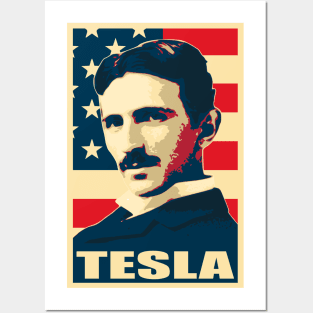 Nikola Tesla Posters and Art